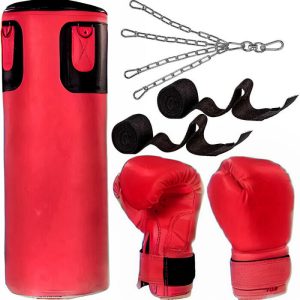 Kit de boxe Rouge
