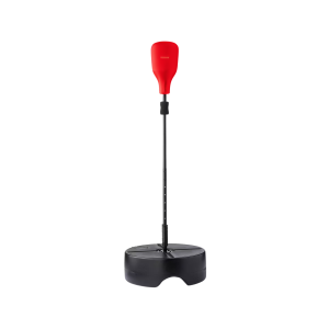 Punching ball avec socle lestable Rouge